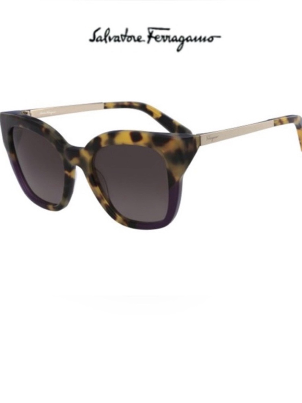 NWOT Ferragamo Sunglasses
Tortoise shell with case!